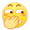捂嘴笑