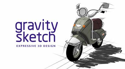 Oculus Quest 游戏《重力素描》Gravity Sketch