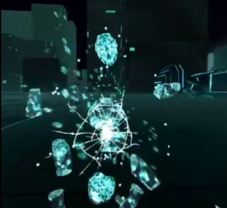 Oculus Quest游戏《Cyber​​ Cycle》暴力摩托