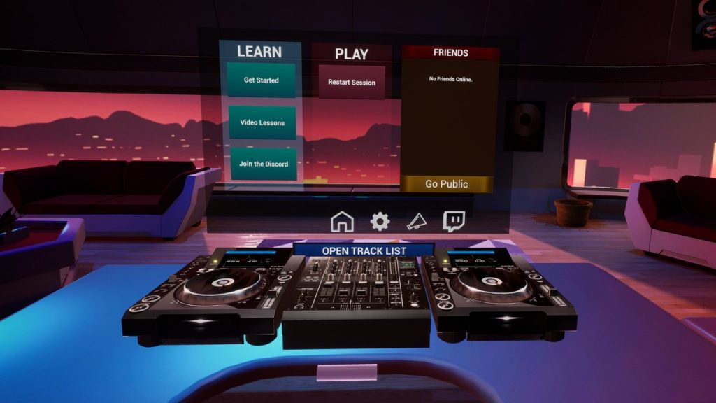 Oculus Quest 游戏《TribeXR DJ School》DJ模拟器插图(1) TribeXR DJ学校/模拟器(TribeXR DJ School)