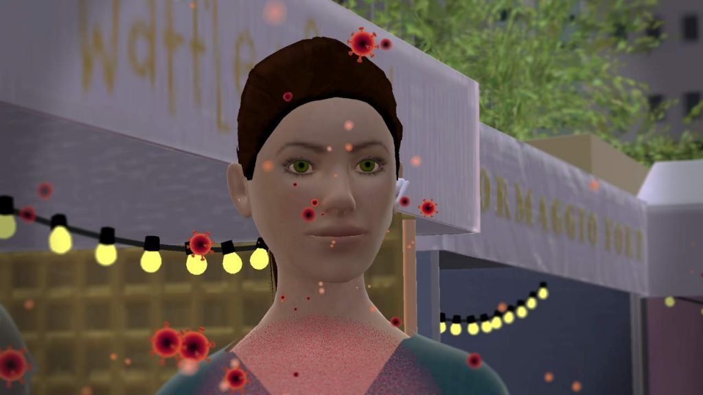 Oculus Quest 游戏《Pandemic by Prisms》病毒模拟器