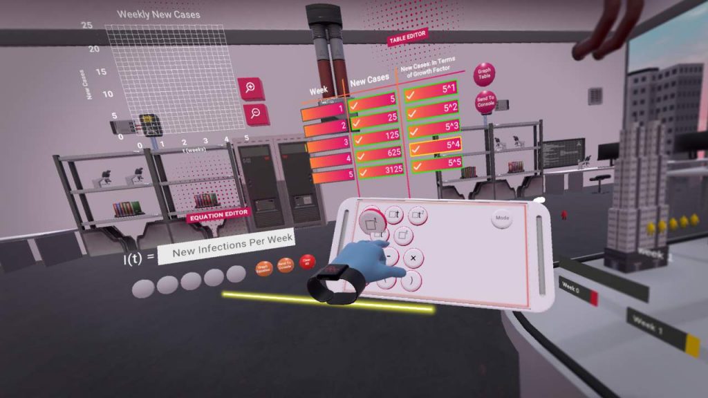 Oculus Quest 游戏《Pandemic by Prisms》病毒模拟器