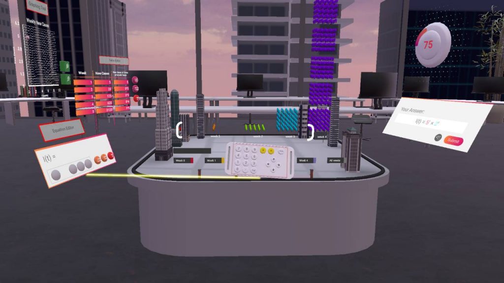 Oculus Quest 游戏《Pandemic by Prisms》病毒模拟器