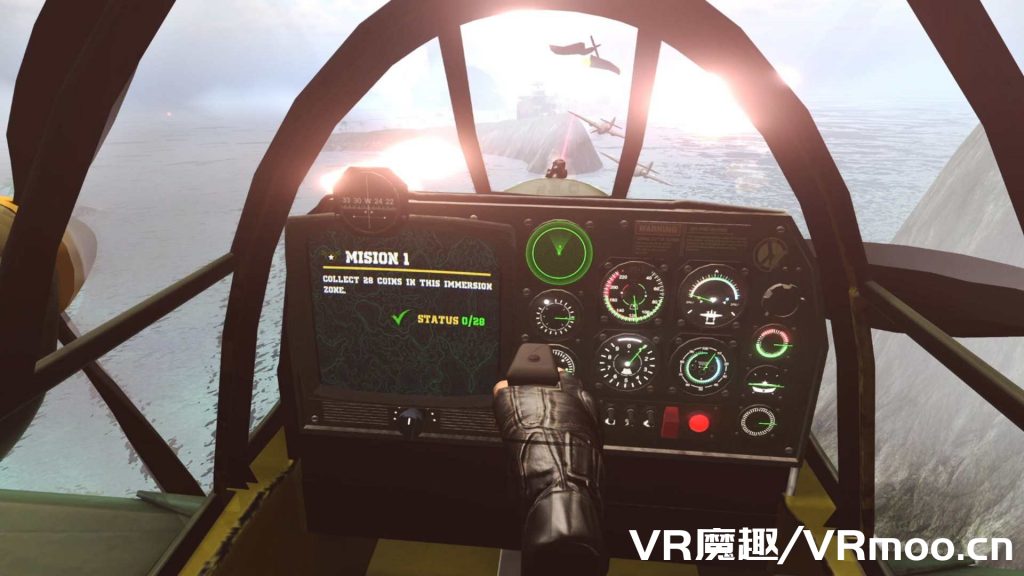 Oculus Quest 游戏《1976 Back To Midway》飞行堡垒