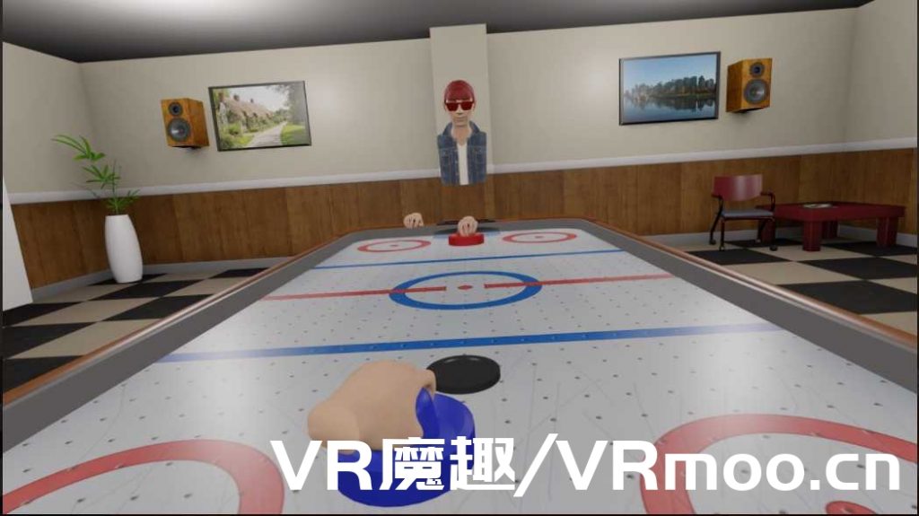Oculus Quest 游戏《Air Hockey Arcade》曲棍球