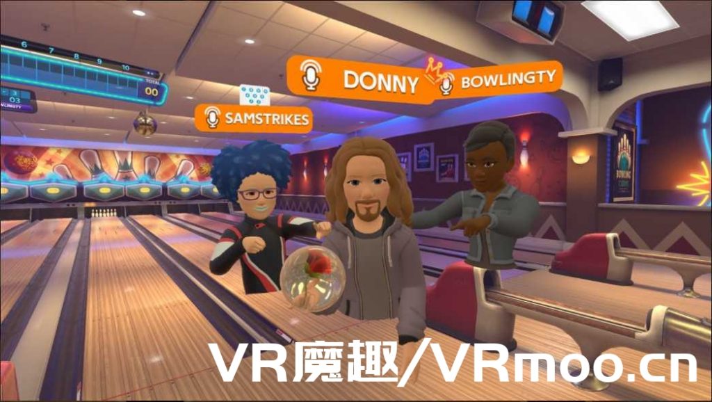 Oculus Quest 游戏《ForeVR Bowl》高端保龄球
