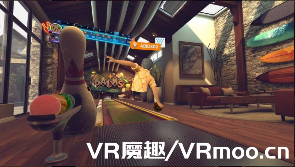 Oculus Quest 游戏《ForeVR Bowl》高端保龄球