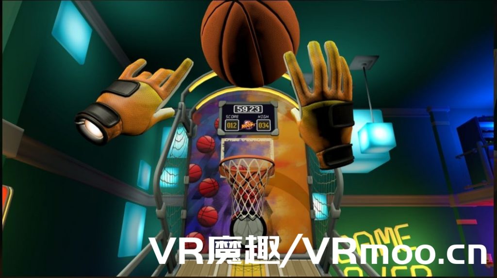 Oculus Quest 游戏《In da Hoop! JUST HOOPS 》投篮机