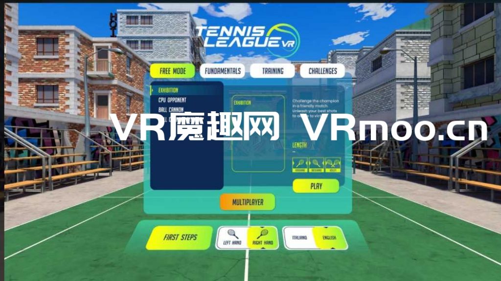 Oculus Quest 游戏《Tennis League VR》网球联赛 VR