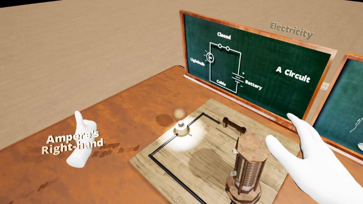 Oculus Quest 教育《磁铁实验》Faraday's Magnets