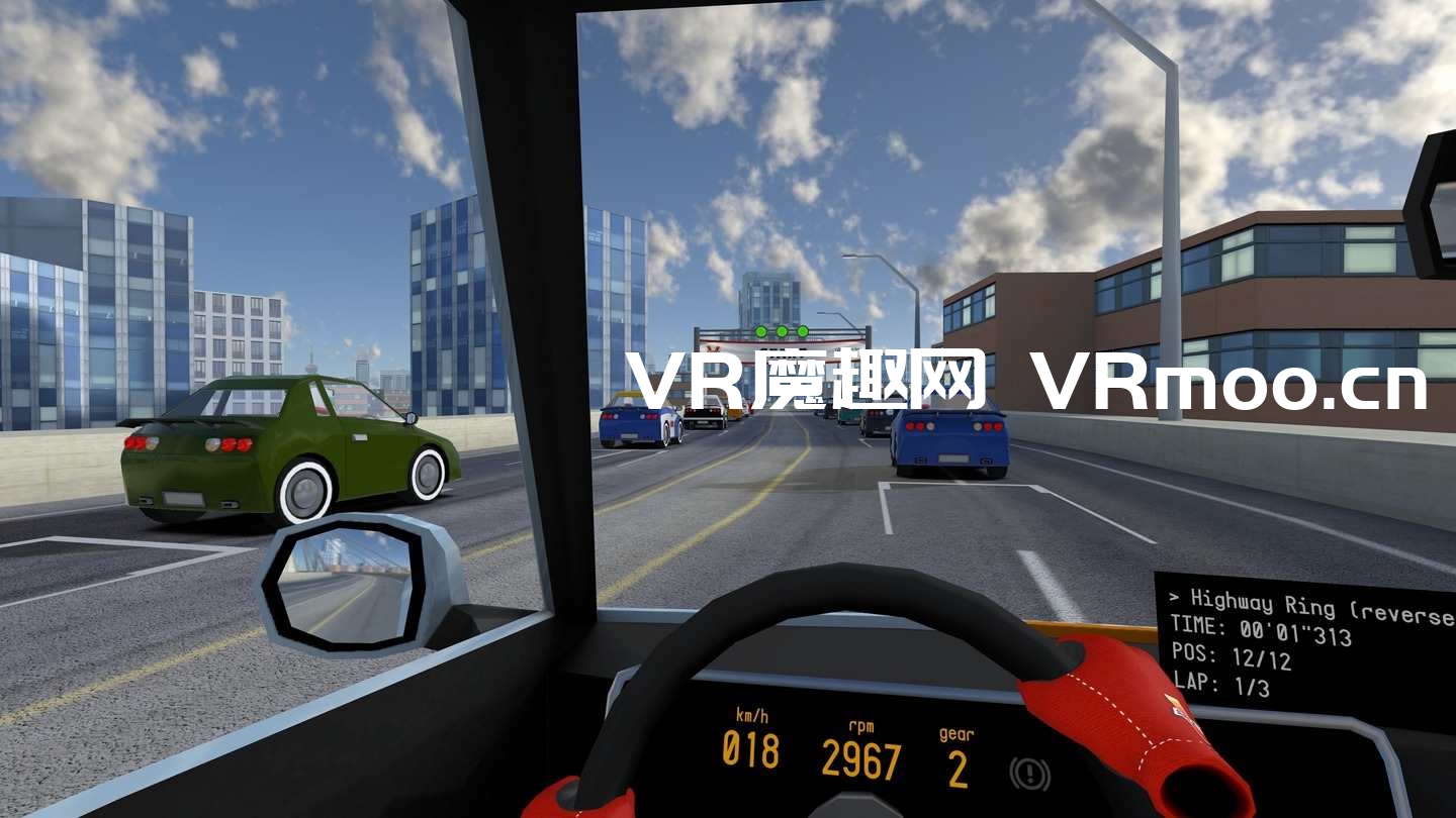 Oculus Quest 游戏《V-Speedway》模拟赛车驾驶VR