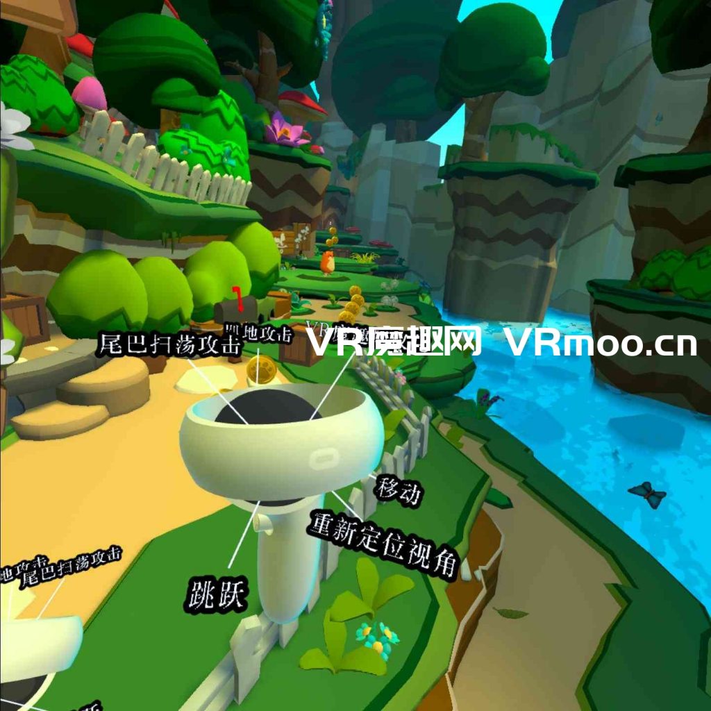 Oculus Quest 游戏《Lucky’s Tale VR 汉化中文版》幸运的小狐狸