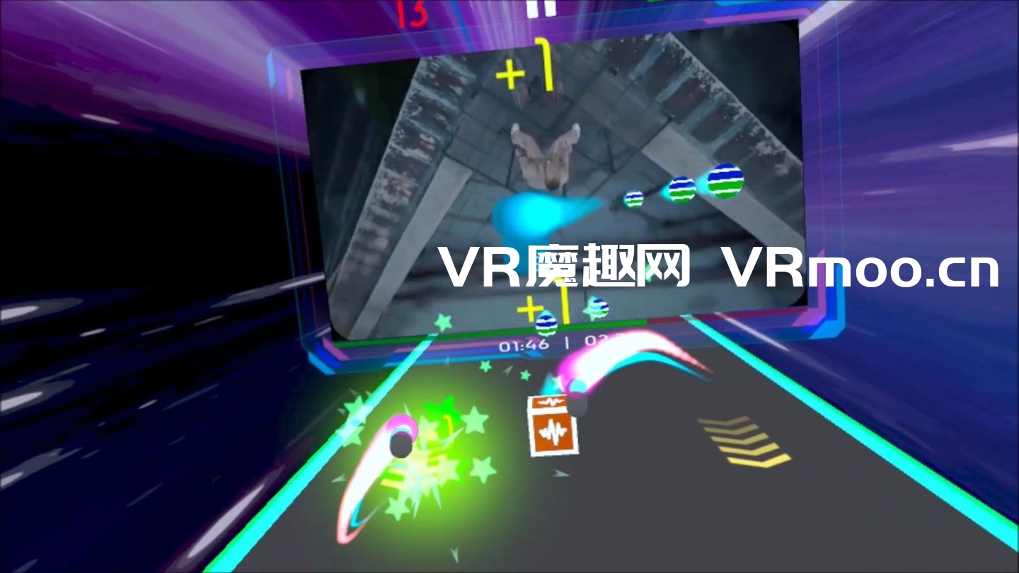 Oculus Quest 游戏《Dancing Beat on Video VR》在视频上跳舞