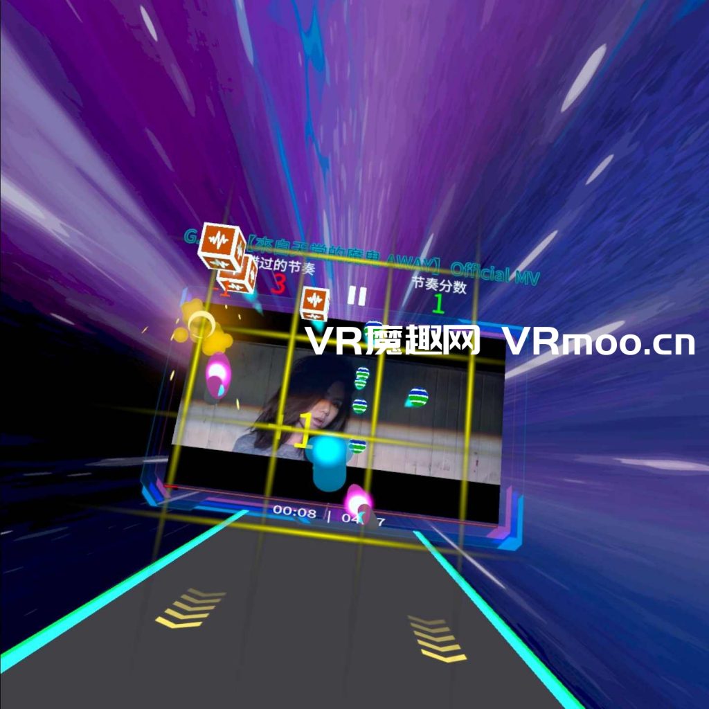 Oculus Quest 游戏《Dancing Beat on Video VR 汉化中文版》在视频上跳舞