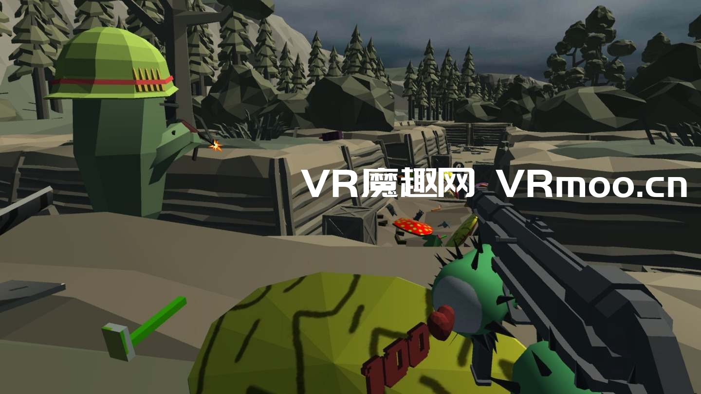 Oculus Quest 游戏《Cactus Cowboy - Plants At War VR》仙人掌战争