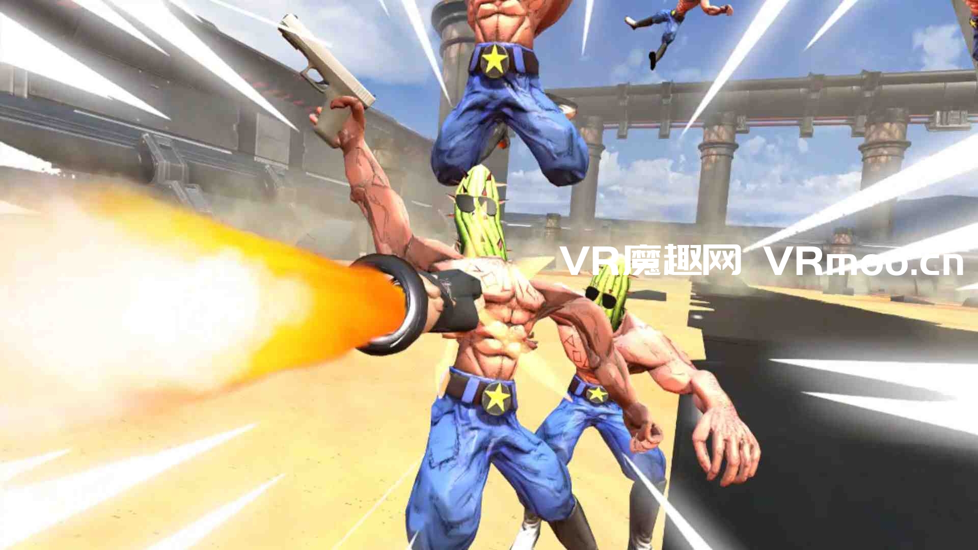Meta Quest 游戏《Ultrasclash V》漫画格斗