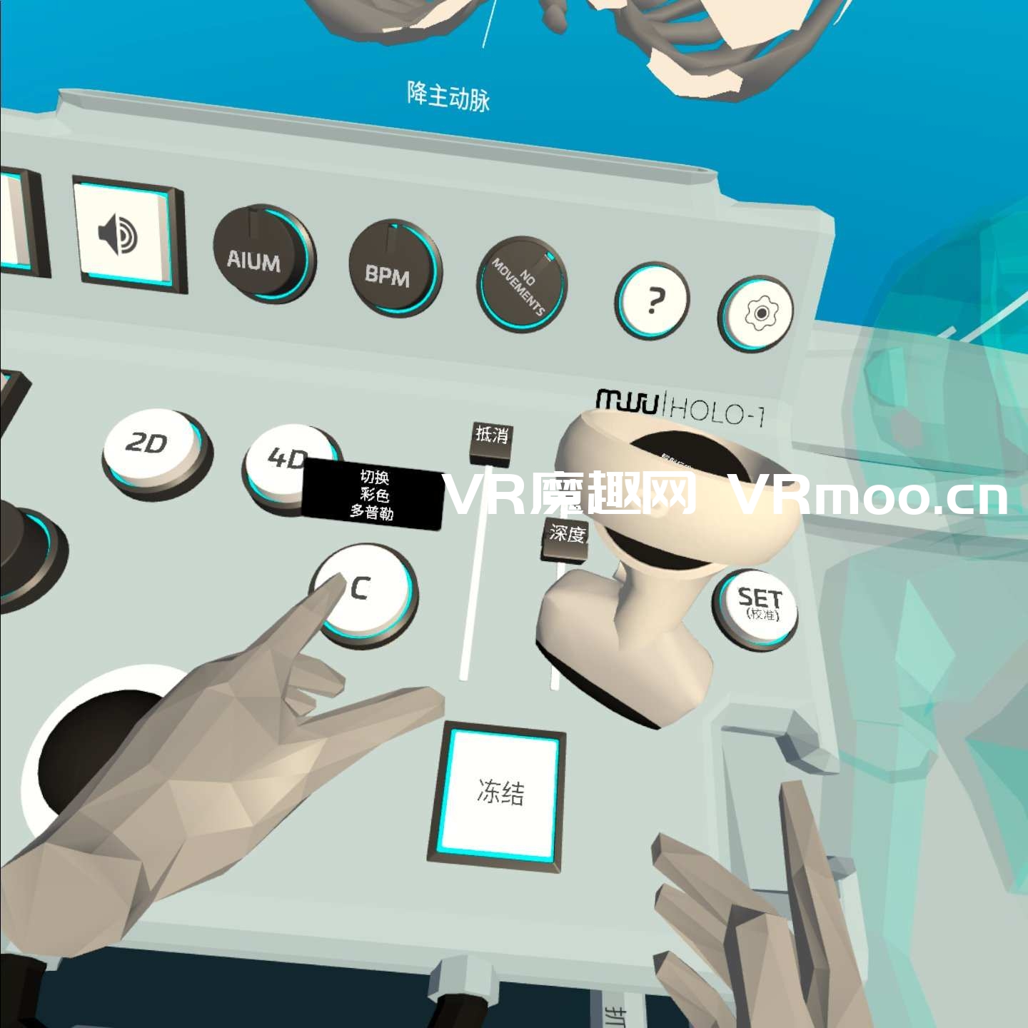 Oculus Quest 医学《Fetal Heart VR 汉化版》心脏病医学VR