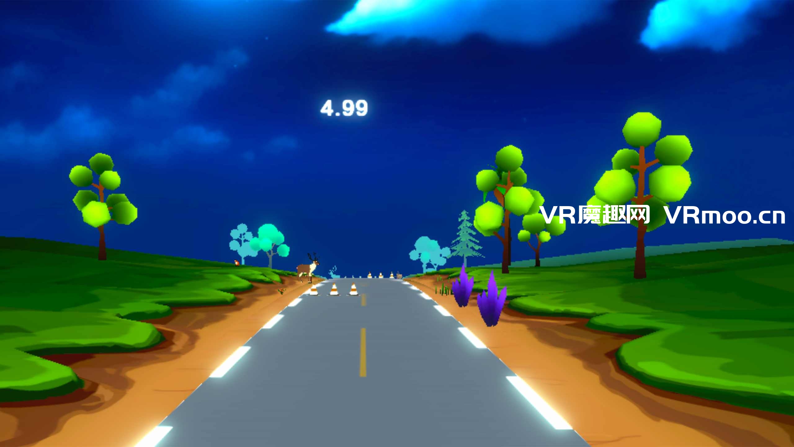 Oculus Quest 游戏《超跑 - VR健身游戏3D：科幻滑板游戏》Hyper Run - VR Fitness Games 3D : SciFi Race Game