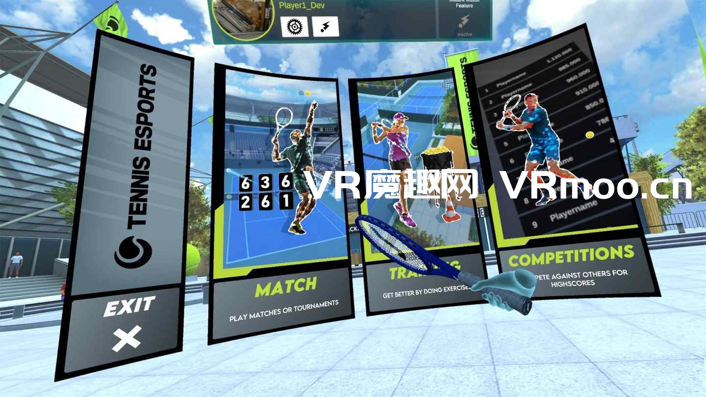 Oculus Quest 游戏《网球电竞》TOTALLY BASEBALL VR