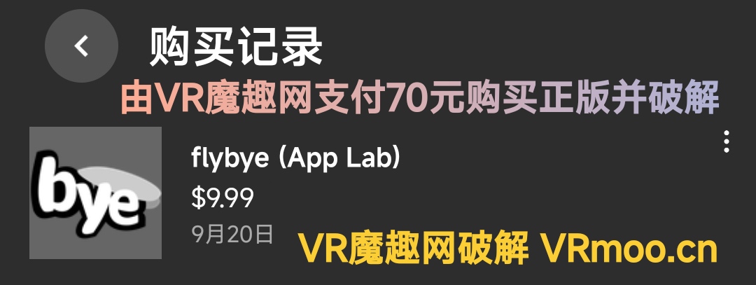 Oculus Quest 游戏《蜘蛛网》flybye Oculus Quest 游戏《蜘蛛网 汉化中文版》flybye