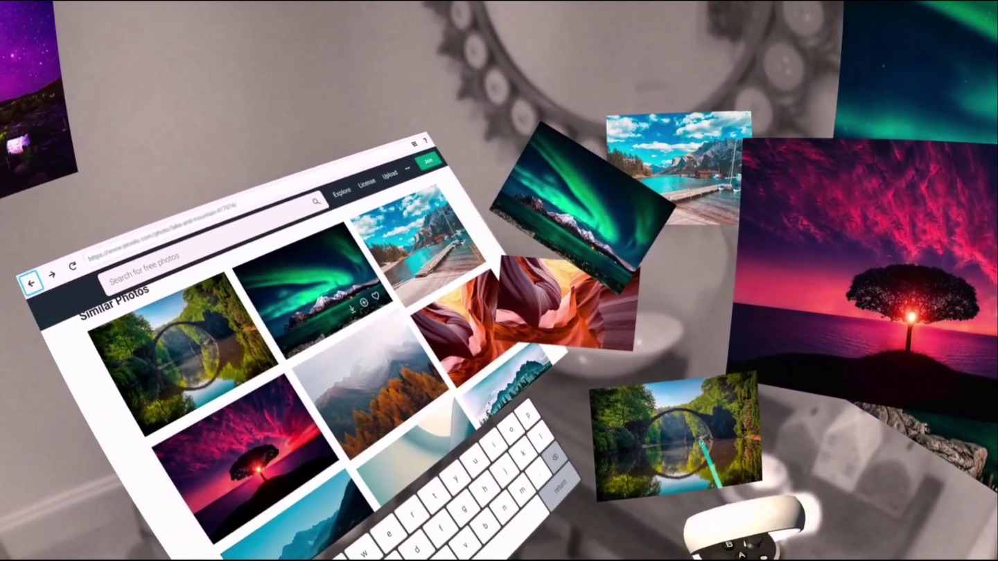 Oculus Quest 游戏《图库浏览器》Transcend XR