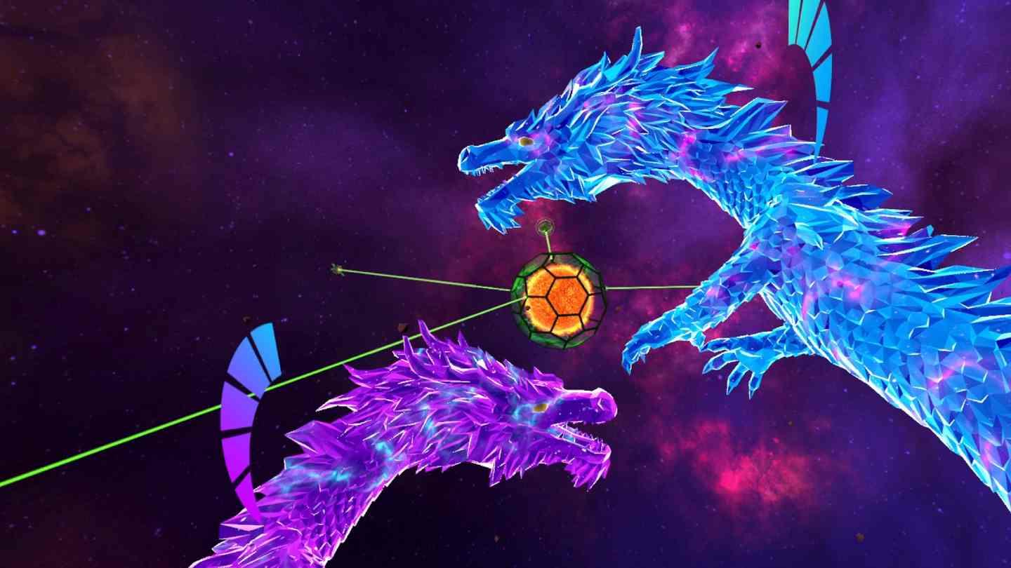 Oculus Quest 游戏《太空龙解禁》Space Dragon Unchained