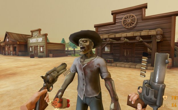 Oculus Quest版《GunSpinning VR》枪旋