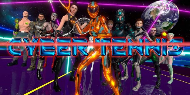 Oculus Quest 游戏《真实卡通网球》CYBER TENNIS