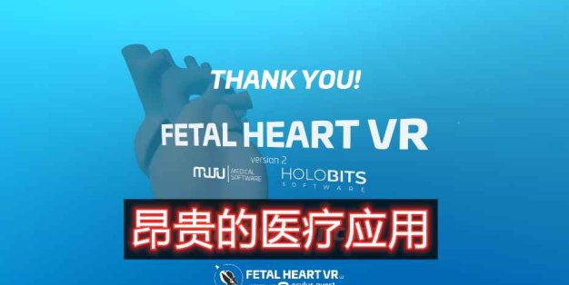 Oculus Quest 游戏《Fetal Heart VR》心脏病医学VR